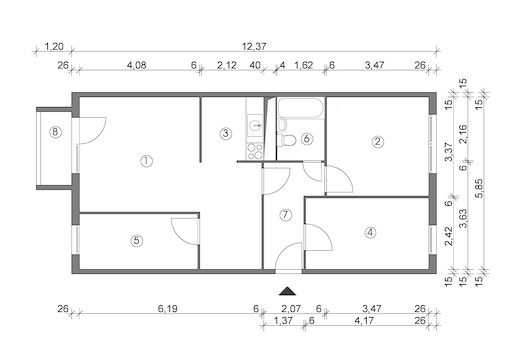 WHG3425 Grundriss
