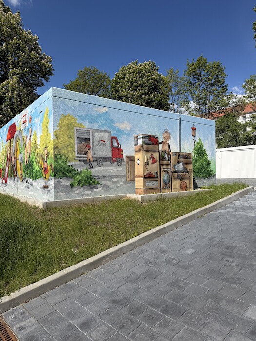 Neuer Garagenkomplex